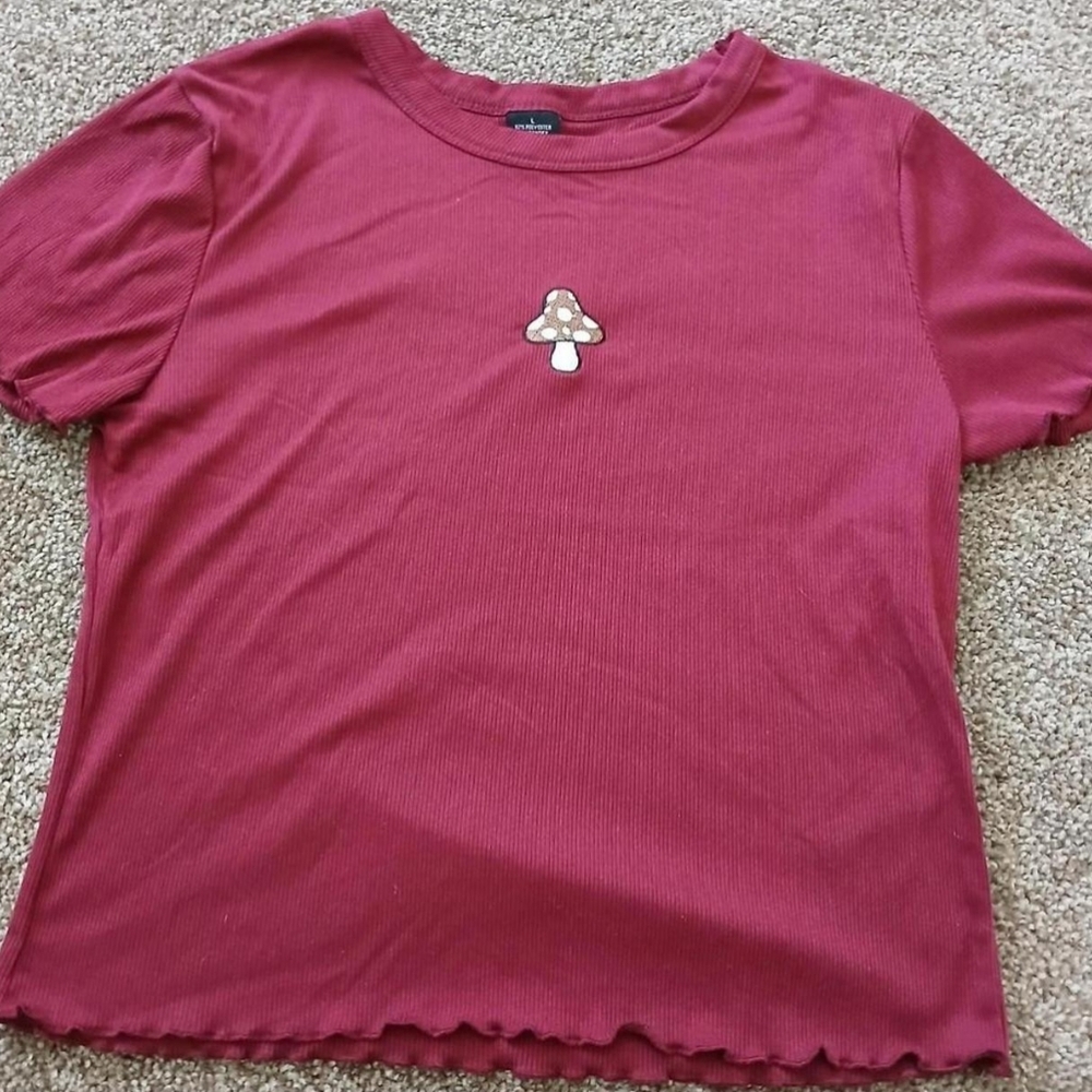 Mushroom Crop Top